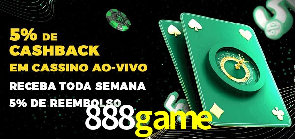 Promoções do cassino ao Vivo 888game